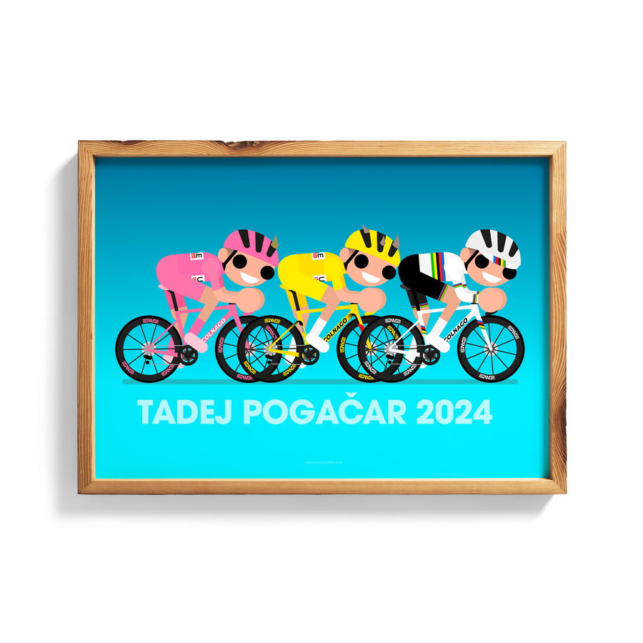 Tadej Pogačar cycling accessories