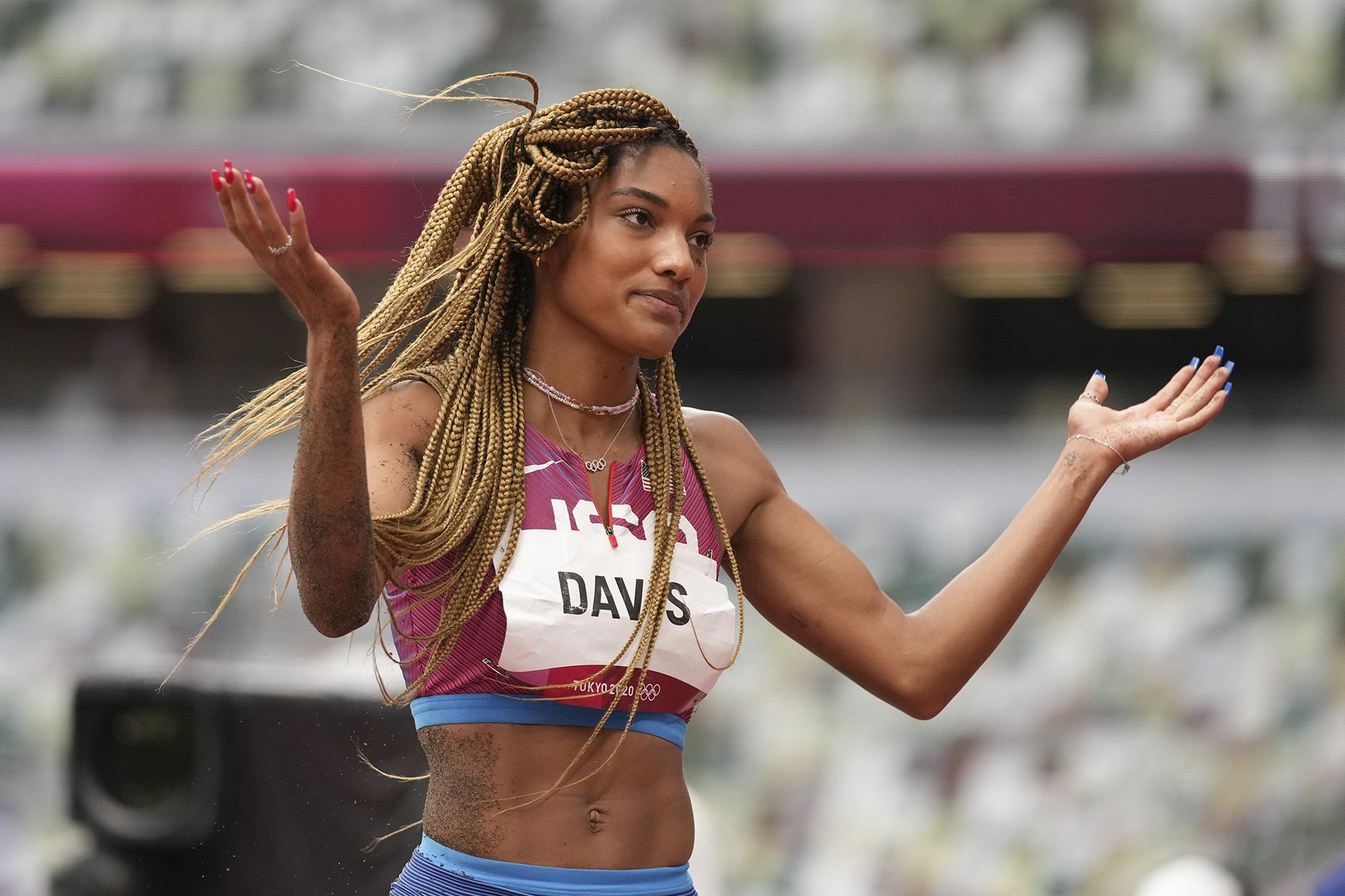 Tara Davis Oregon athlete