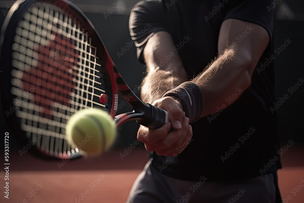 tennis action shot 0046