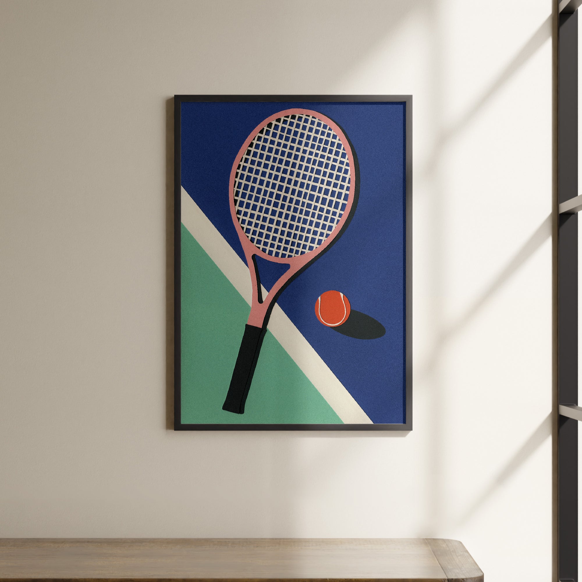 tennis print 0012