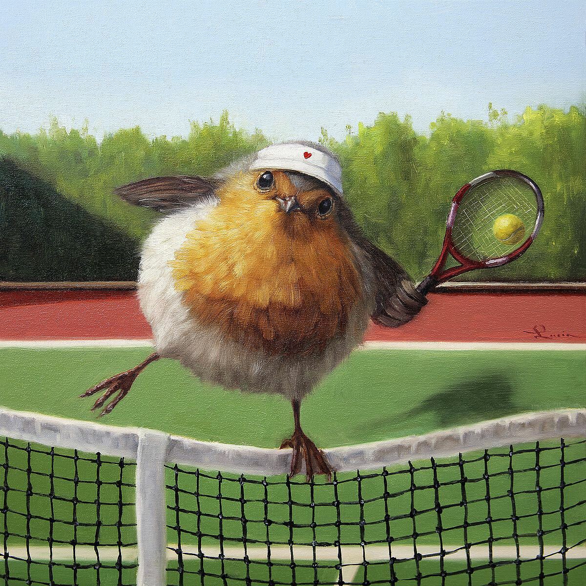 tennis print 0015