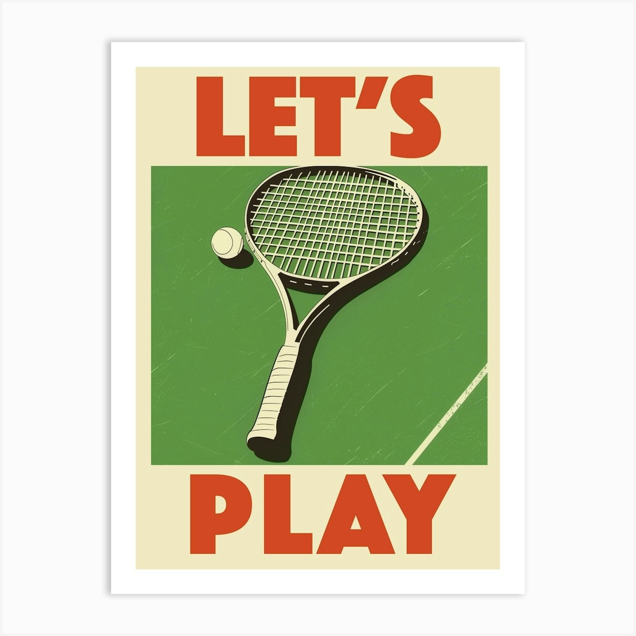 tennis print 0028