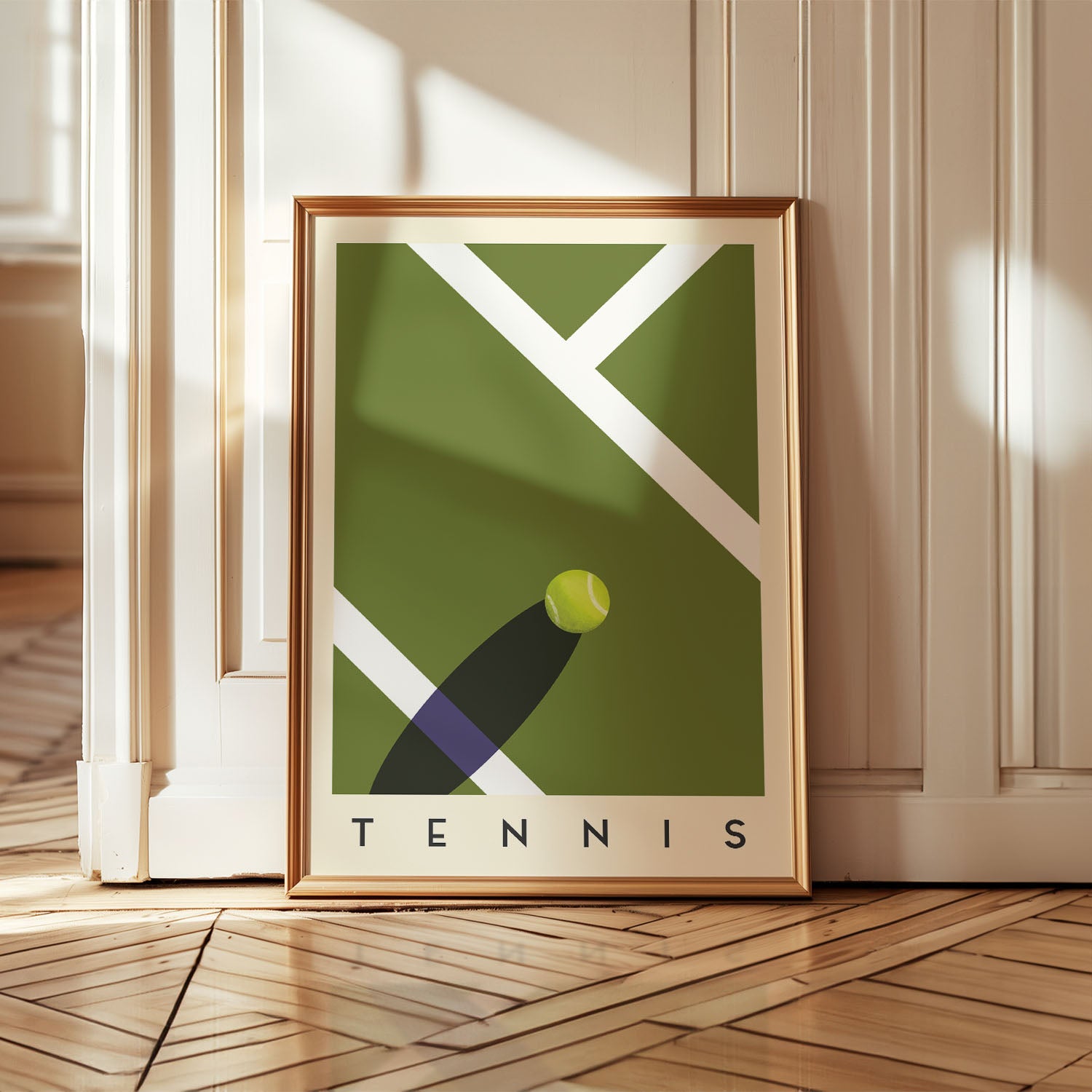 tennis print 0034