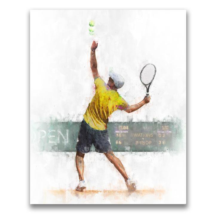 tennis print 0035