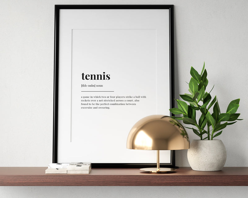 tennis print 0036