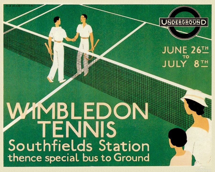 tennis print 0045