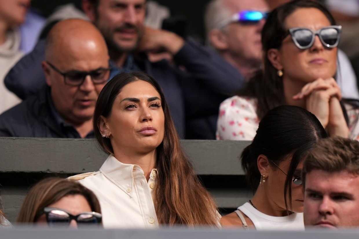 Tennis star wife.