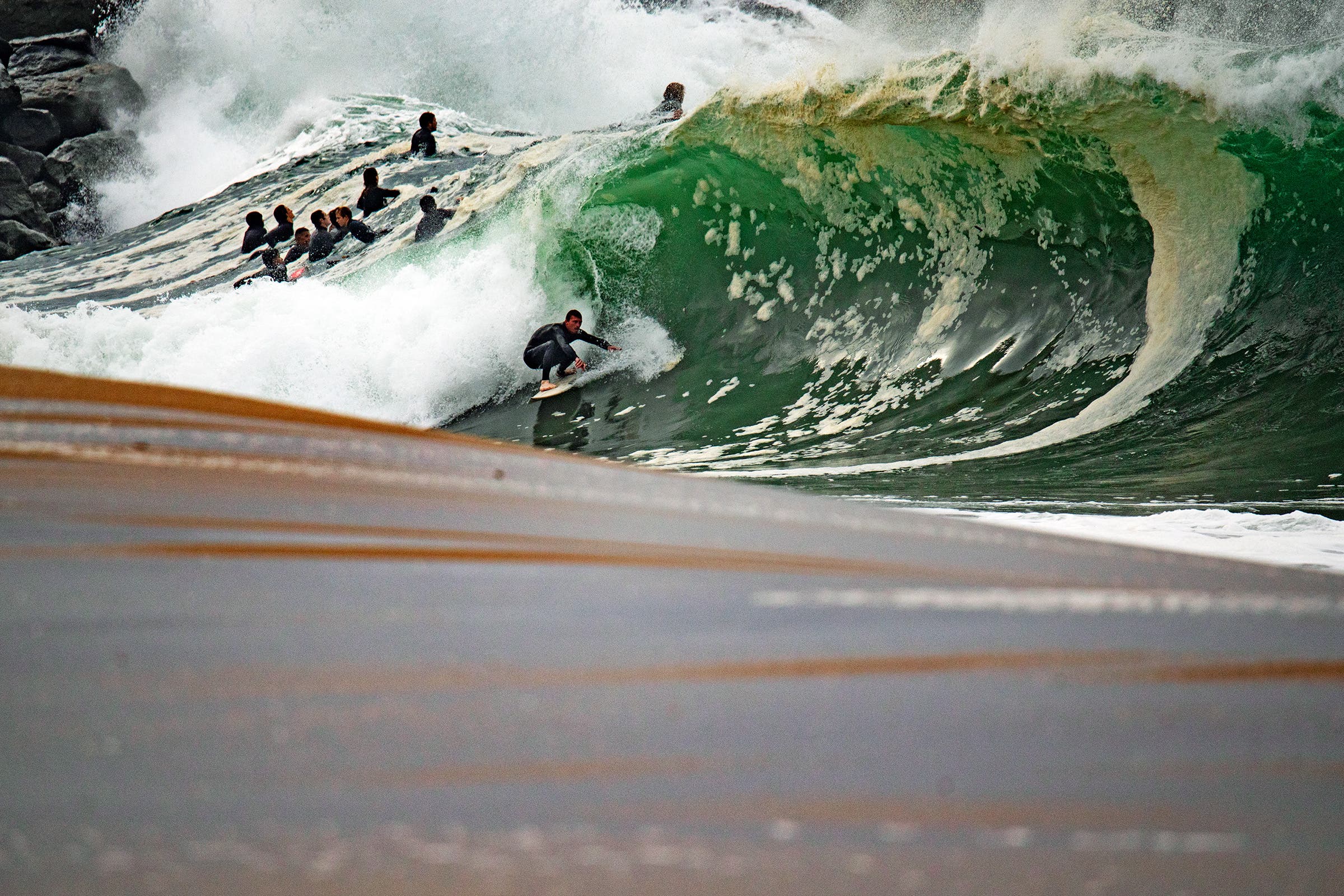 the wedge big waves 0014