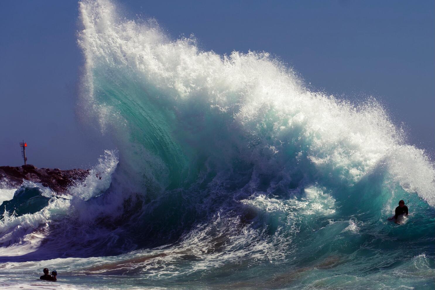 the wedge big waves 0033