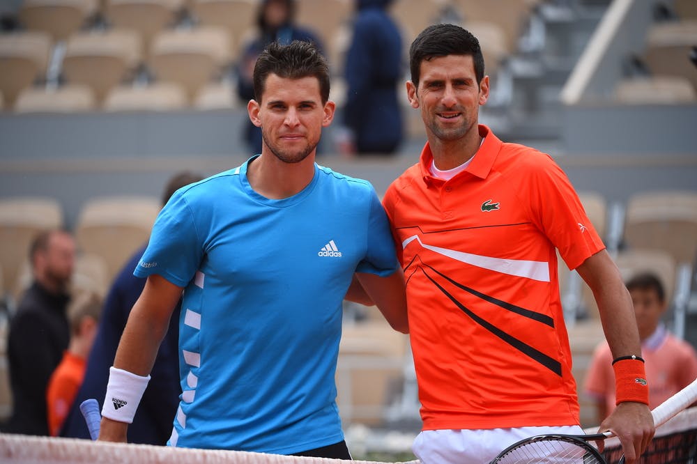 Thiem Djokovic latest news