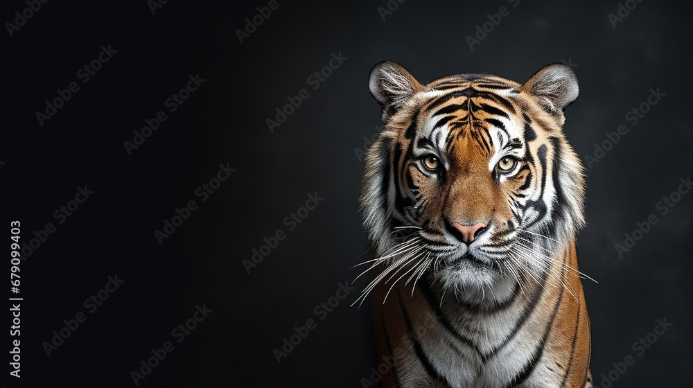 Tiger front view 0018