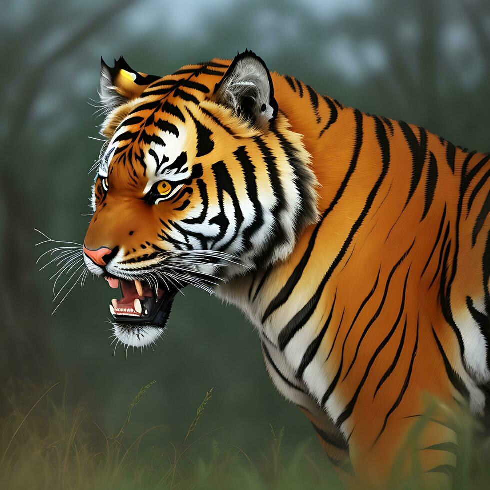 Tiger front view 0021