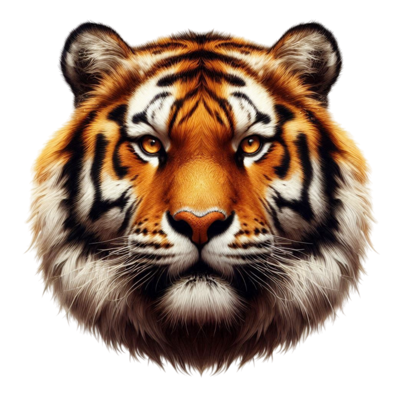 Tiger front view 0024