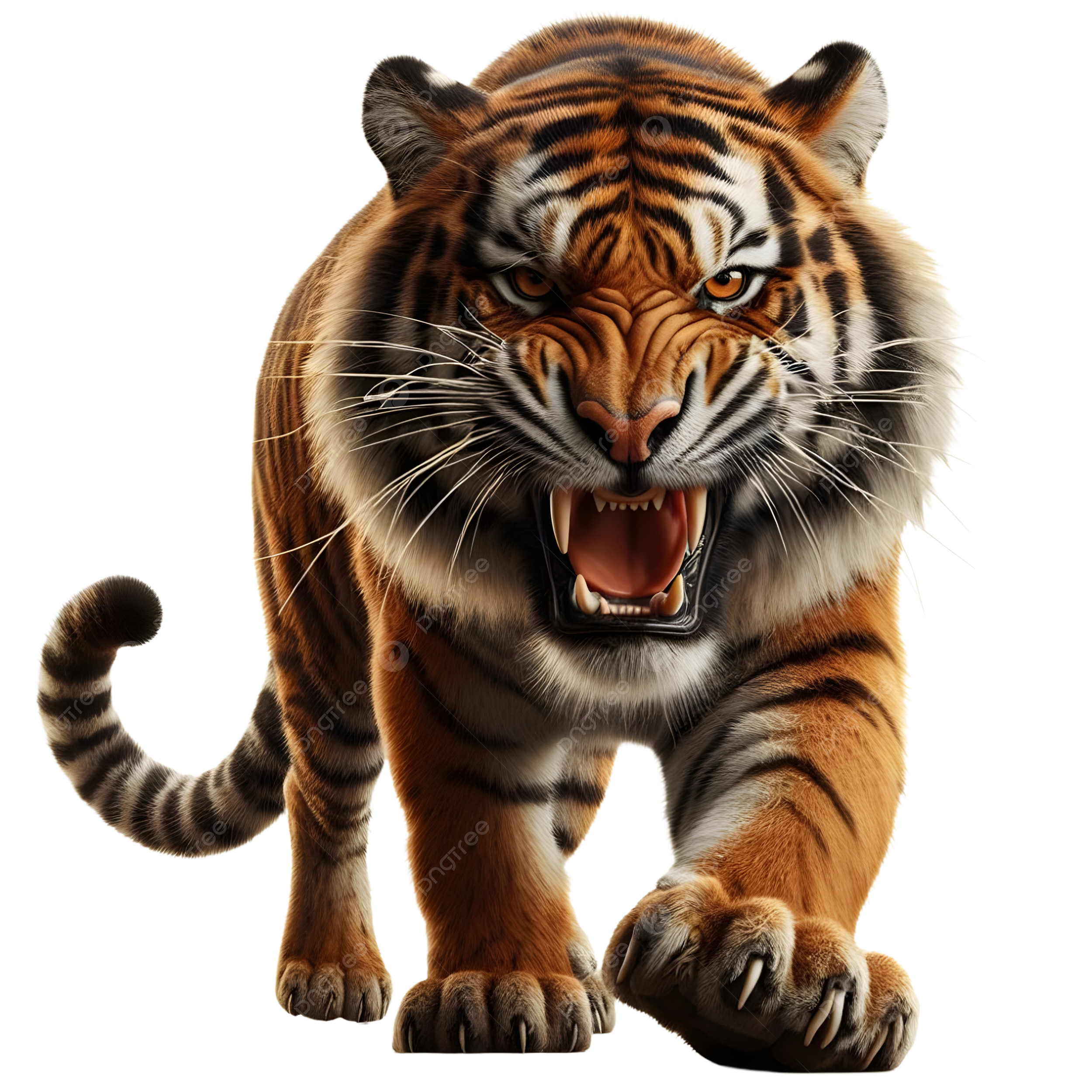 Tiger front view 0028