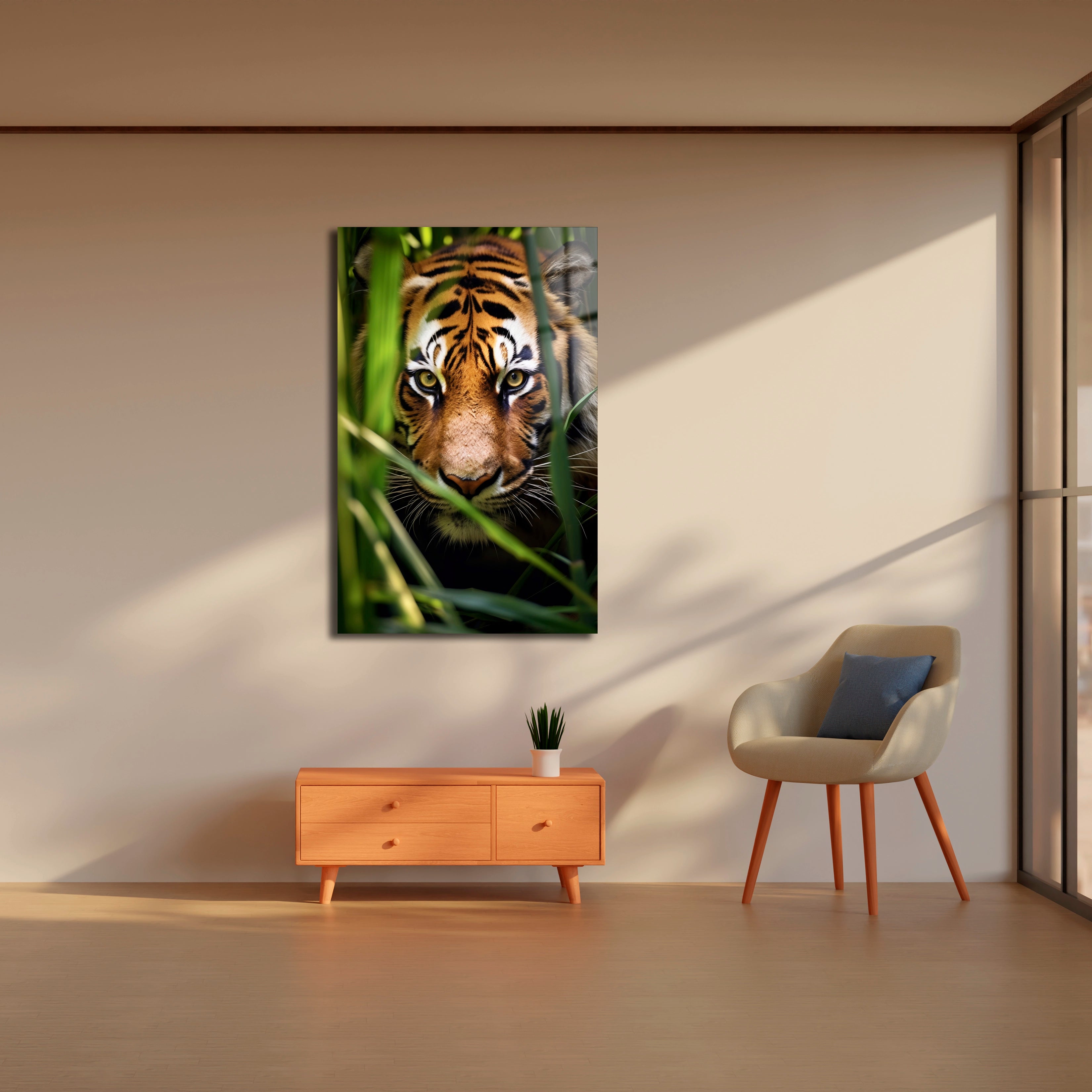 Tiger front view 0046