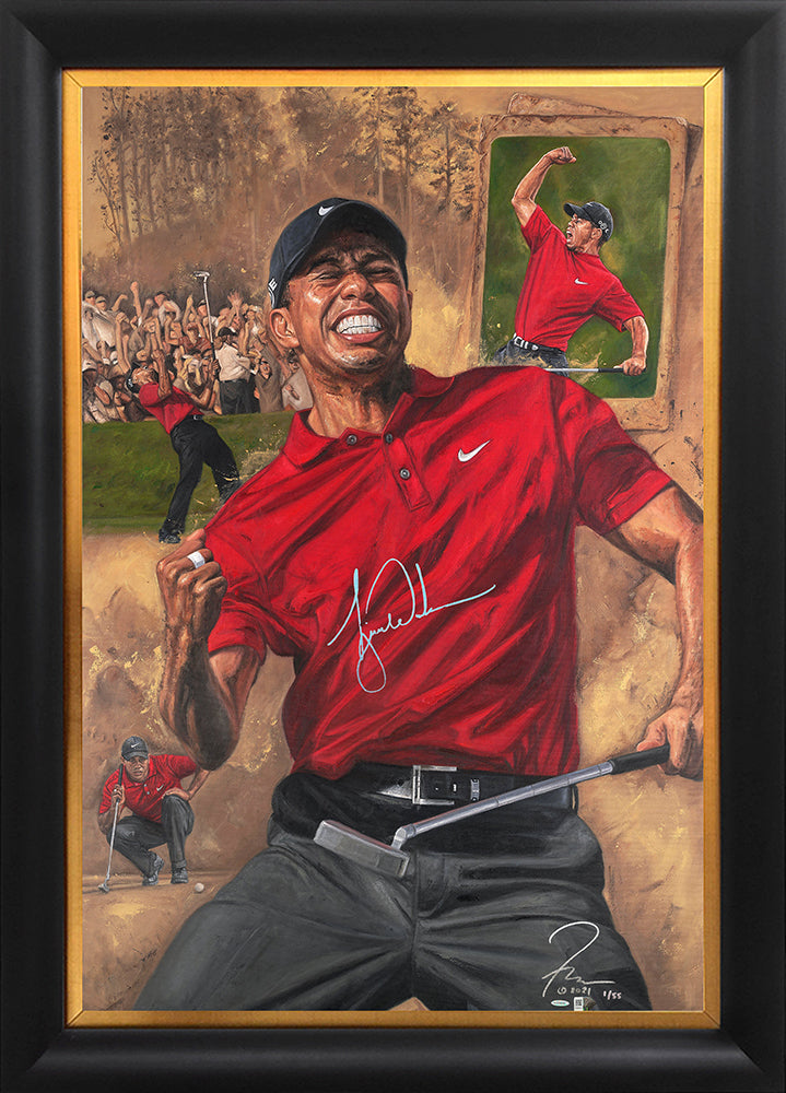 tiger woods portrait 0014
