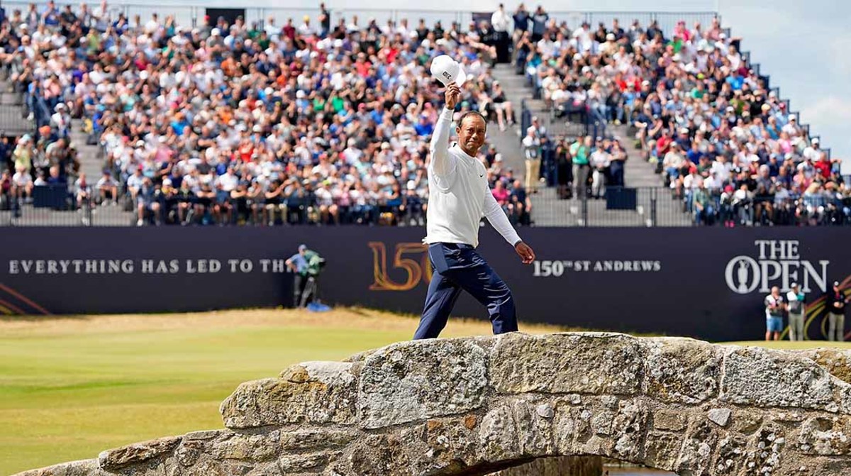 Tiger Woods St Andrews