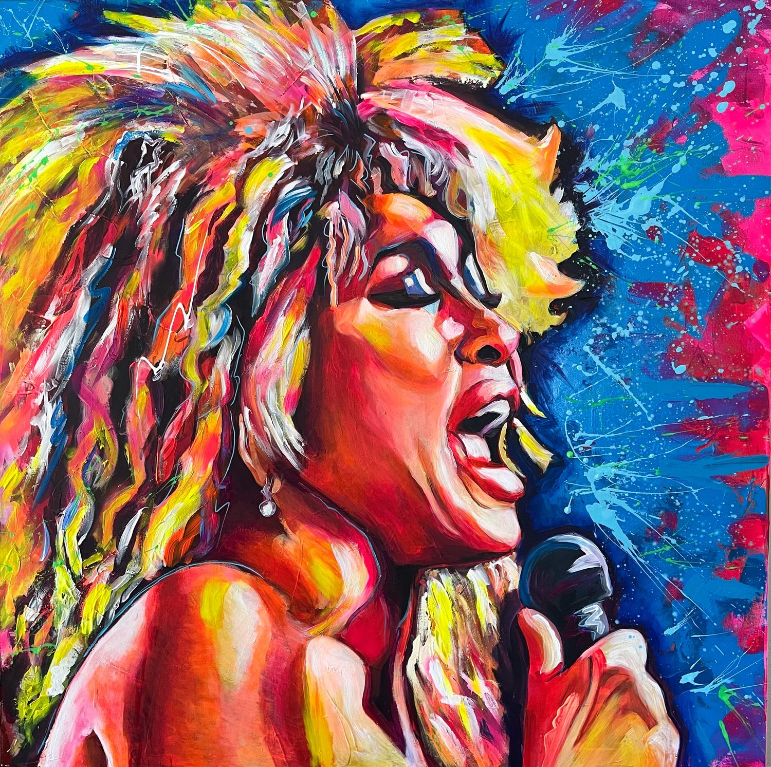 Tina Turner canvas prints