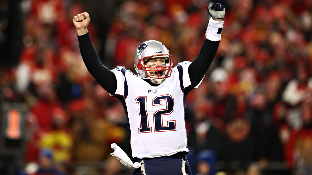 Tom Brady AFC titles record