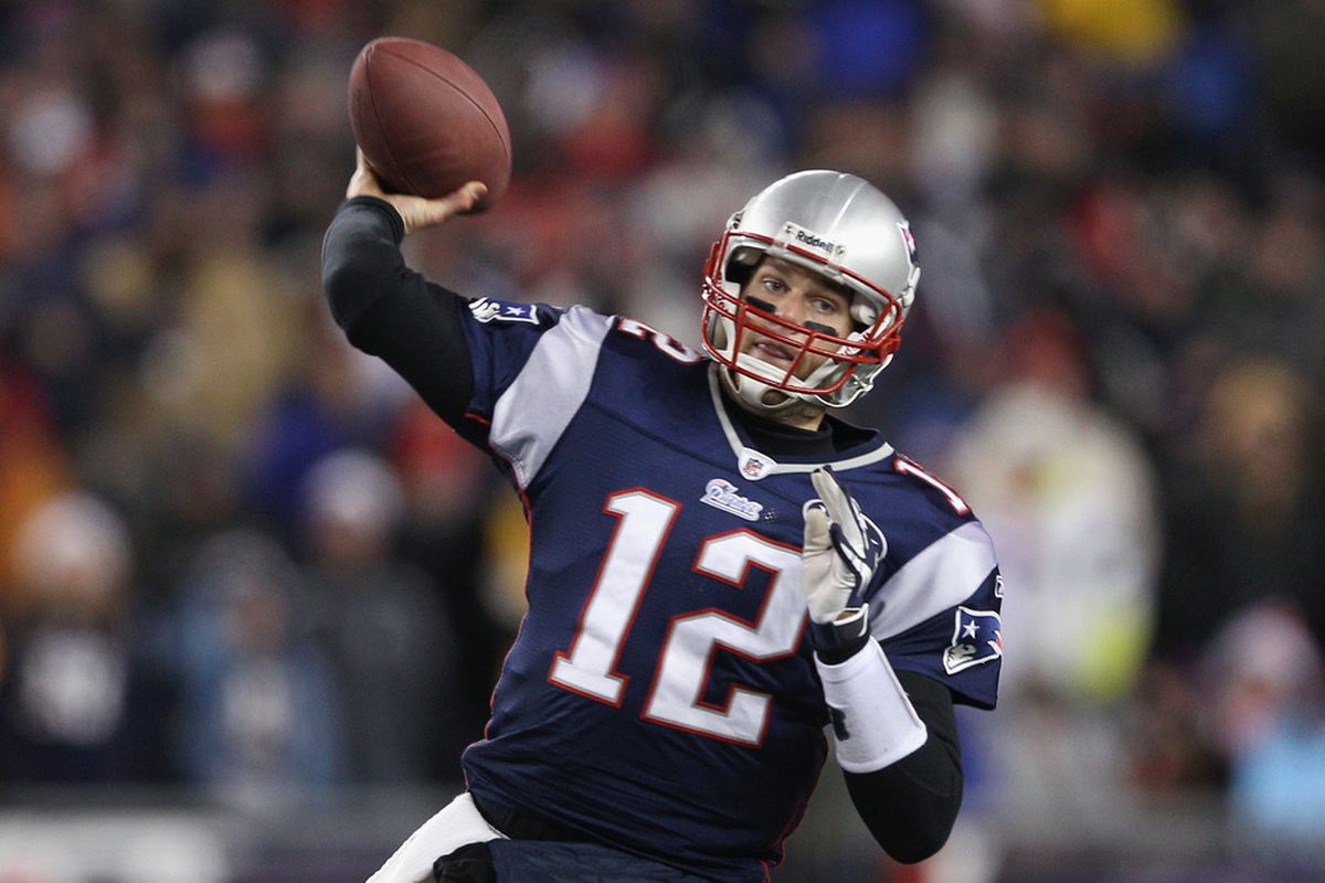 Tom Brady stats 2012
