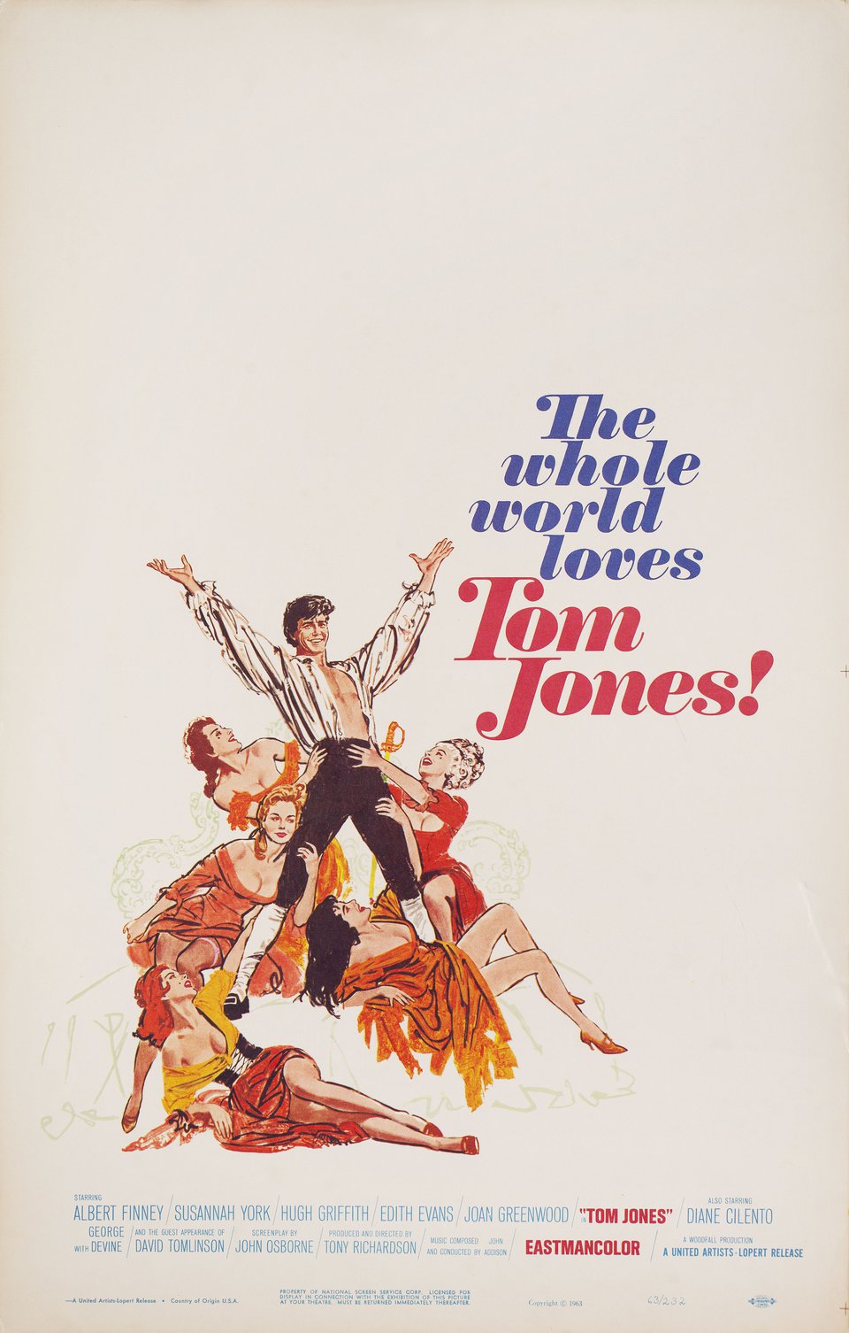 Tom Jones vintage poster