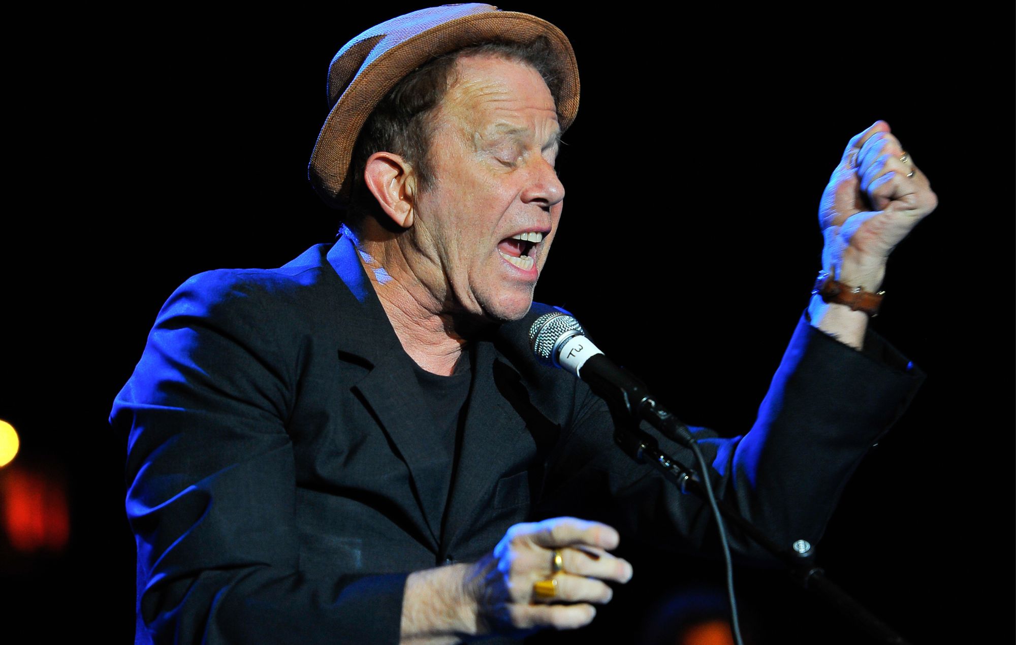 Tom Waits candid portraits