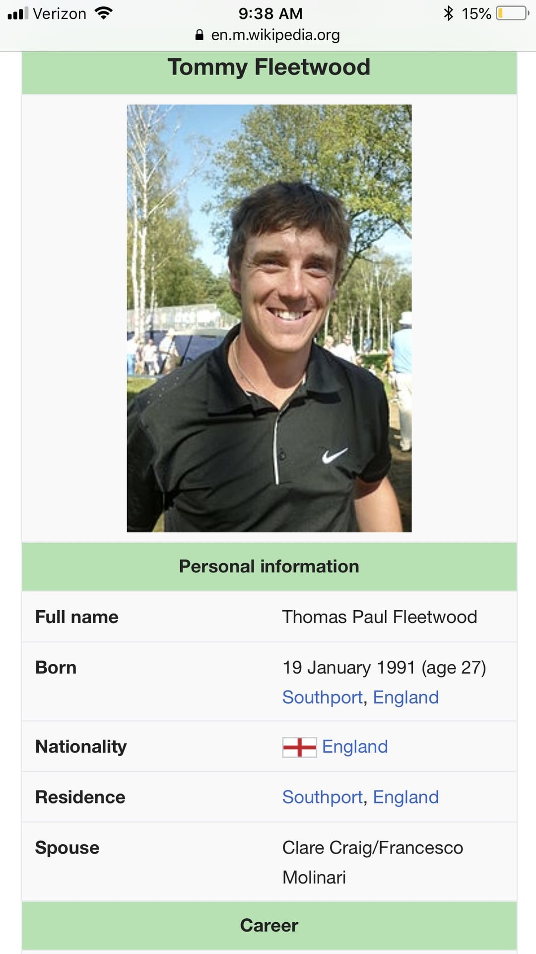 tommy fleetwood wife photos 0040