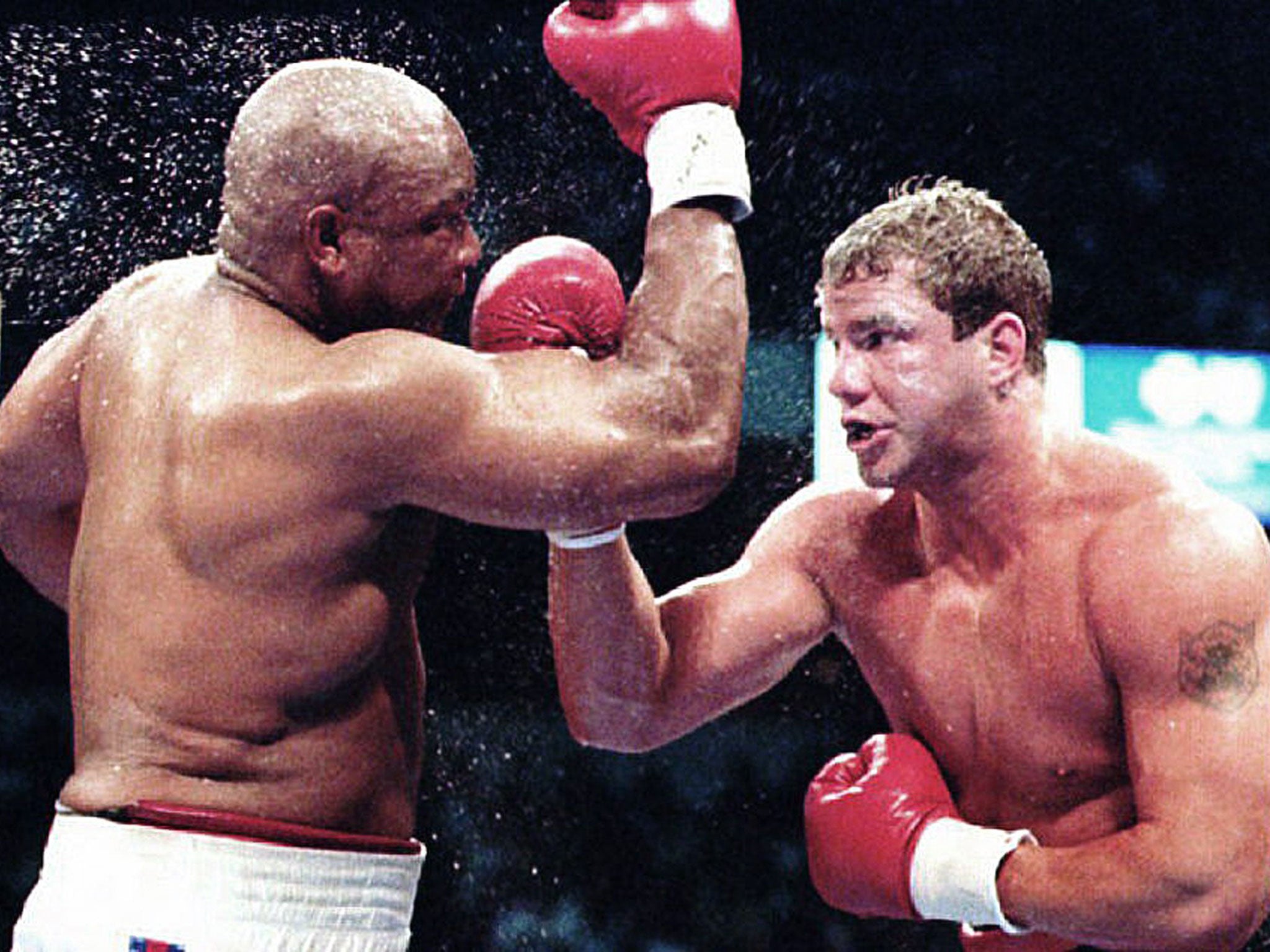 Tommy Morrison fight images