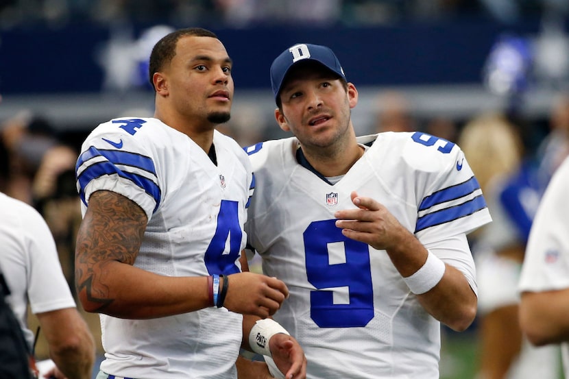 Tony Romo game action shots