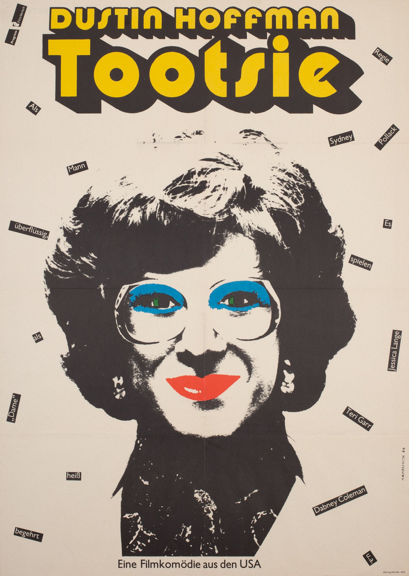 tootsie movie poster 0012