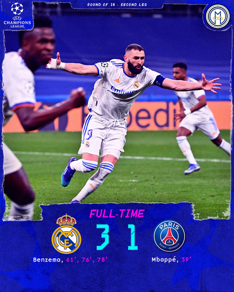 top players in Real Madrid PSG