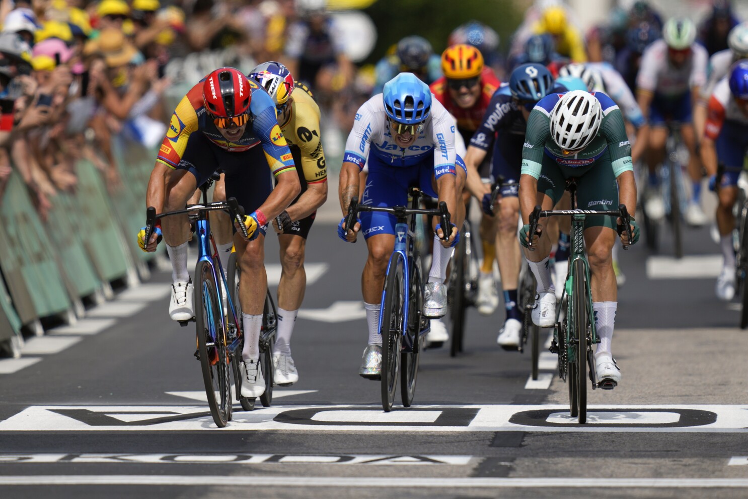 Tour de France stage 8 route