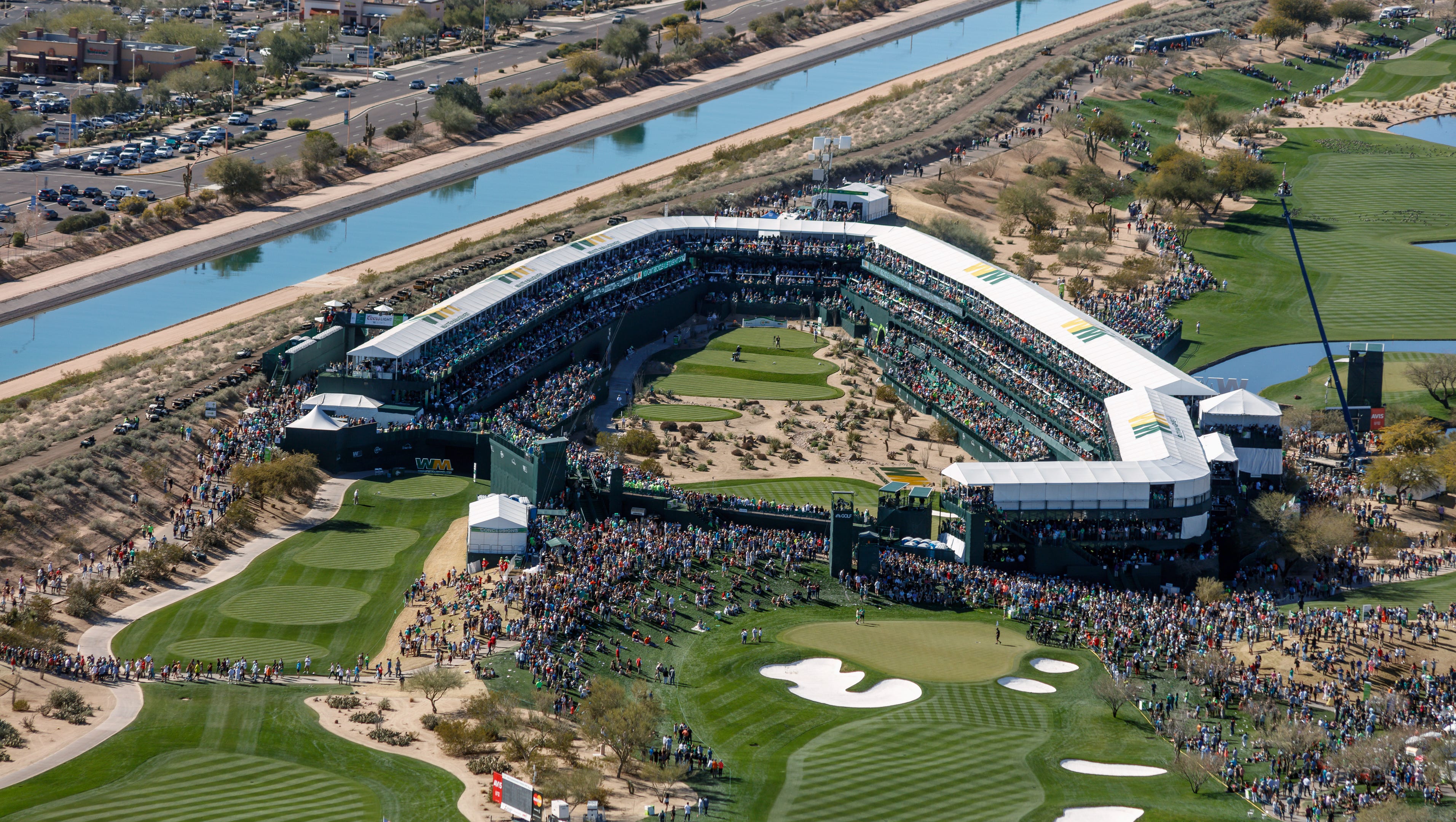 TPC Scottsdale course photography