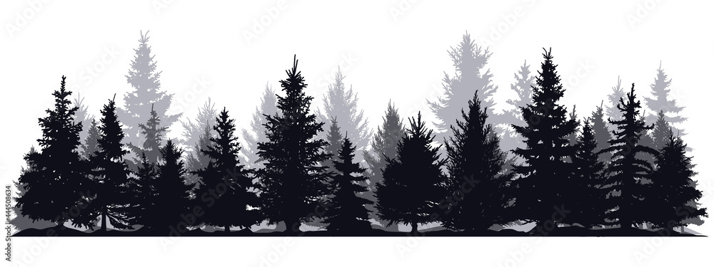 tree silhouette design