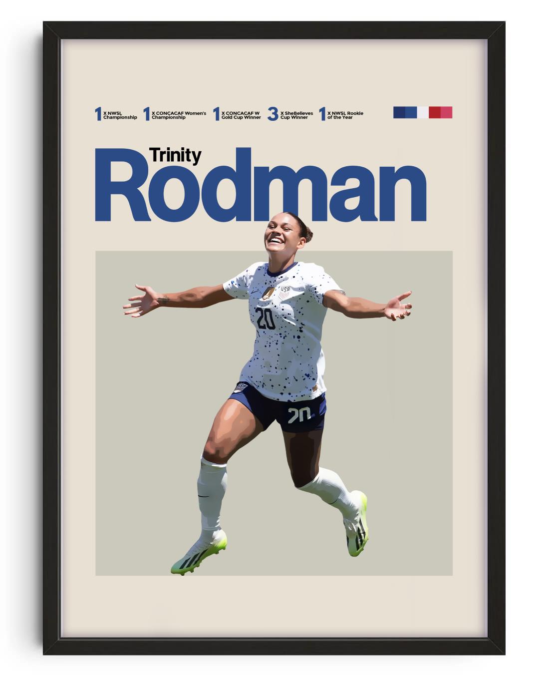 Trinity Rodman print
