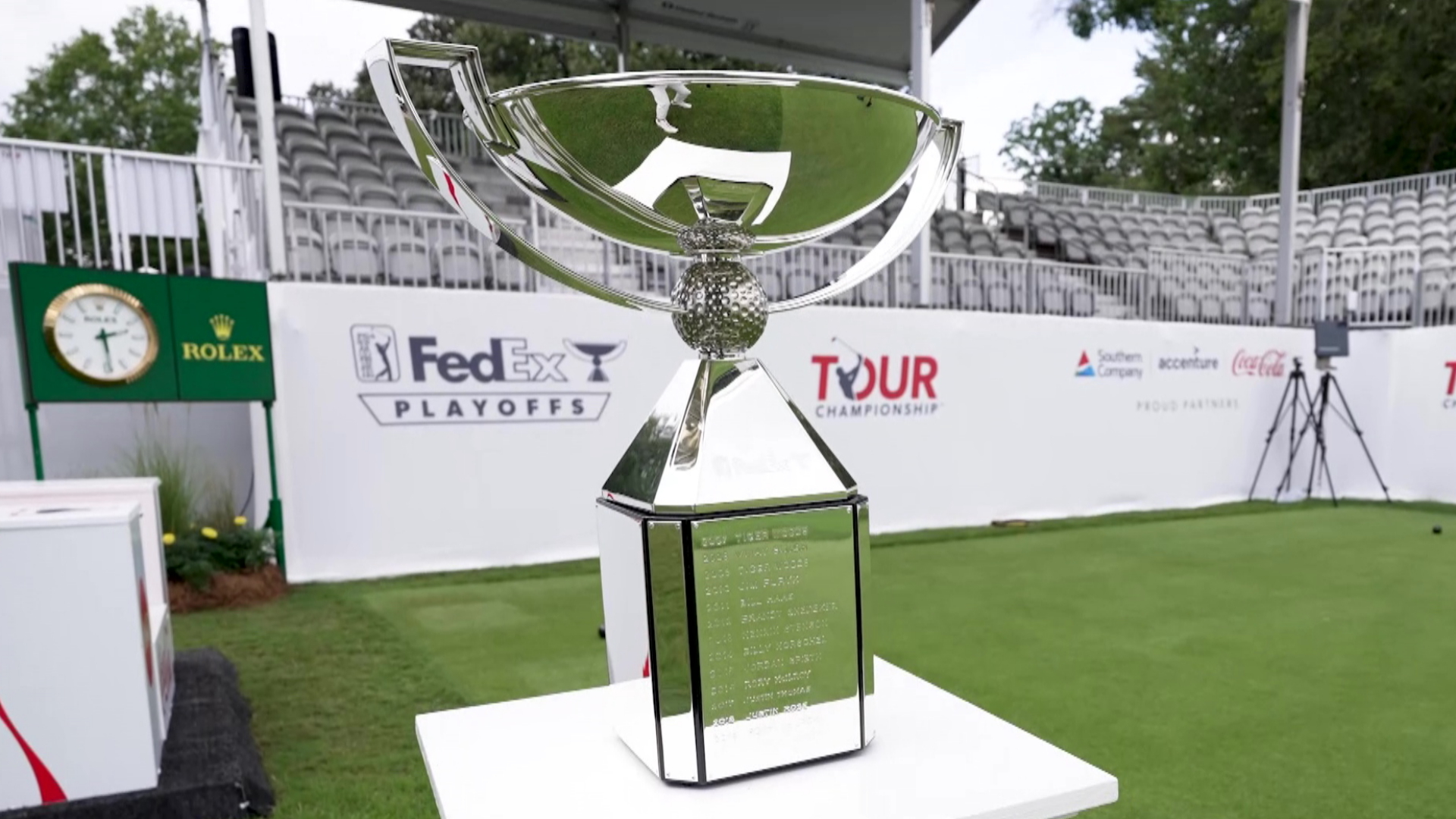 trophy presentation ceremony