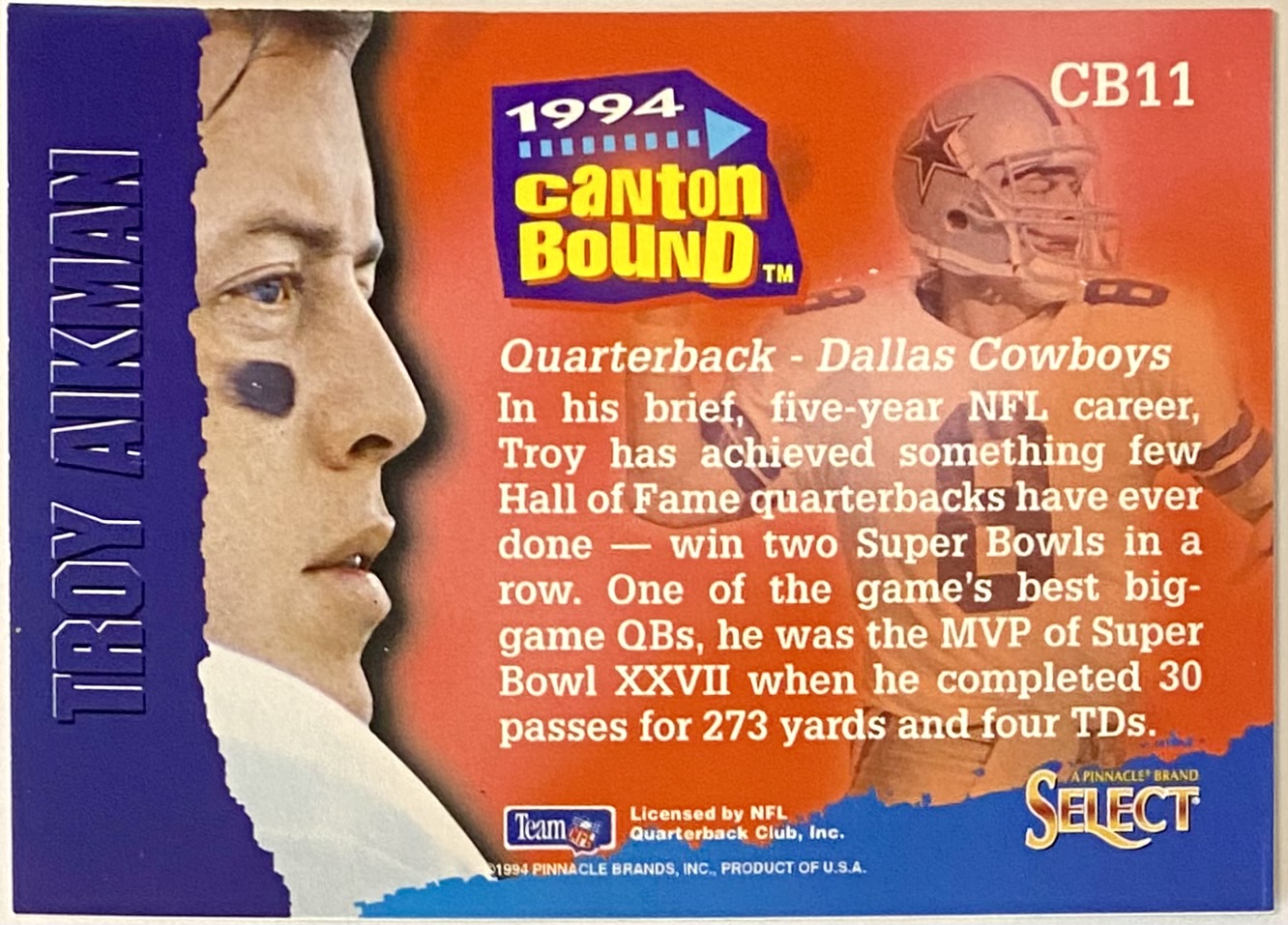 troy aikman poster 0042