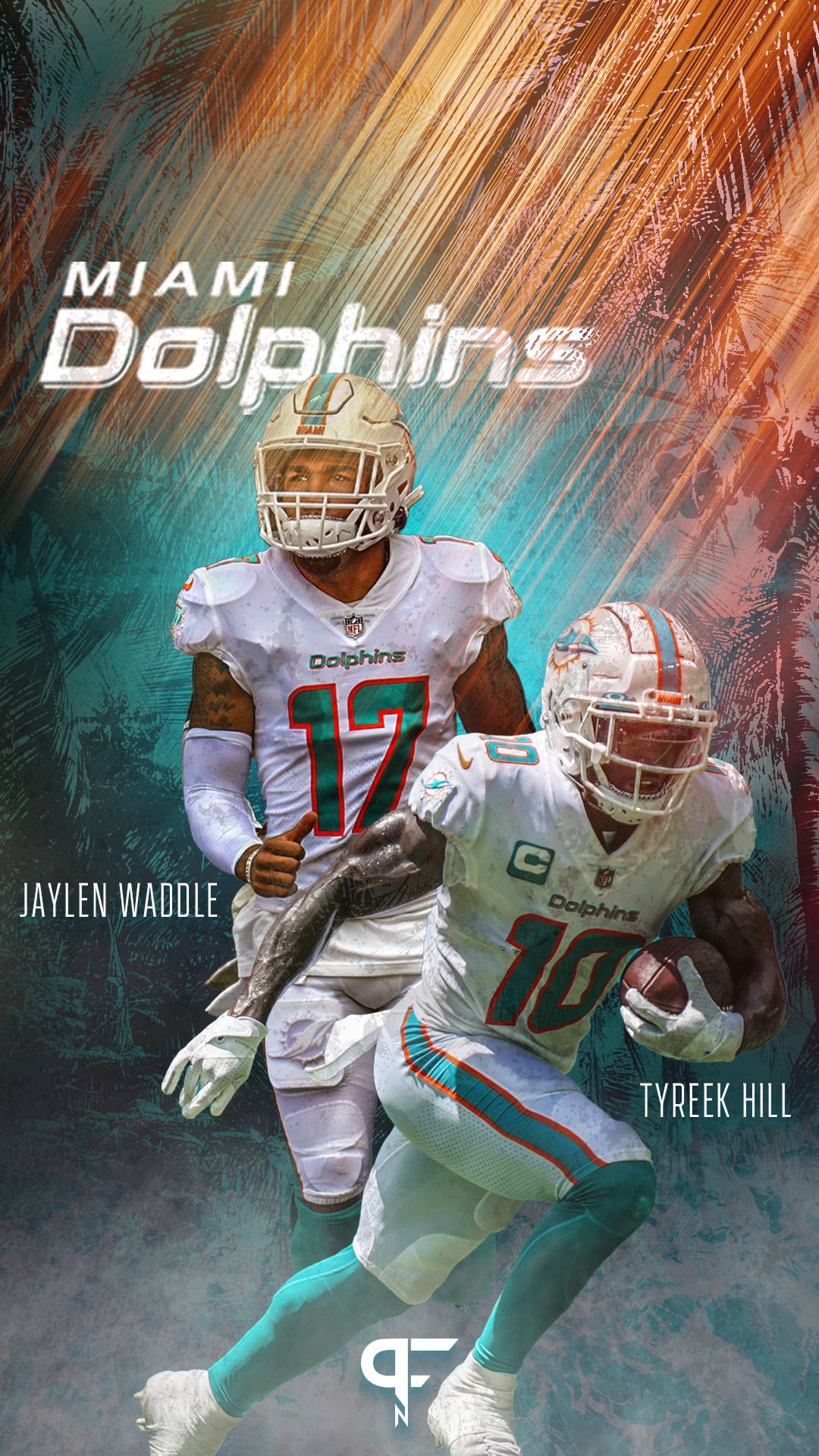 Tyreek Hill fan art.
