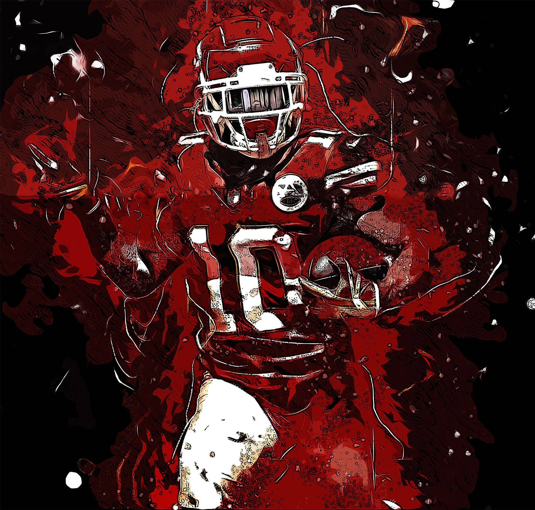 tyreek hill phone wallpaper