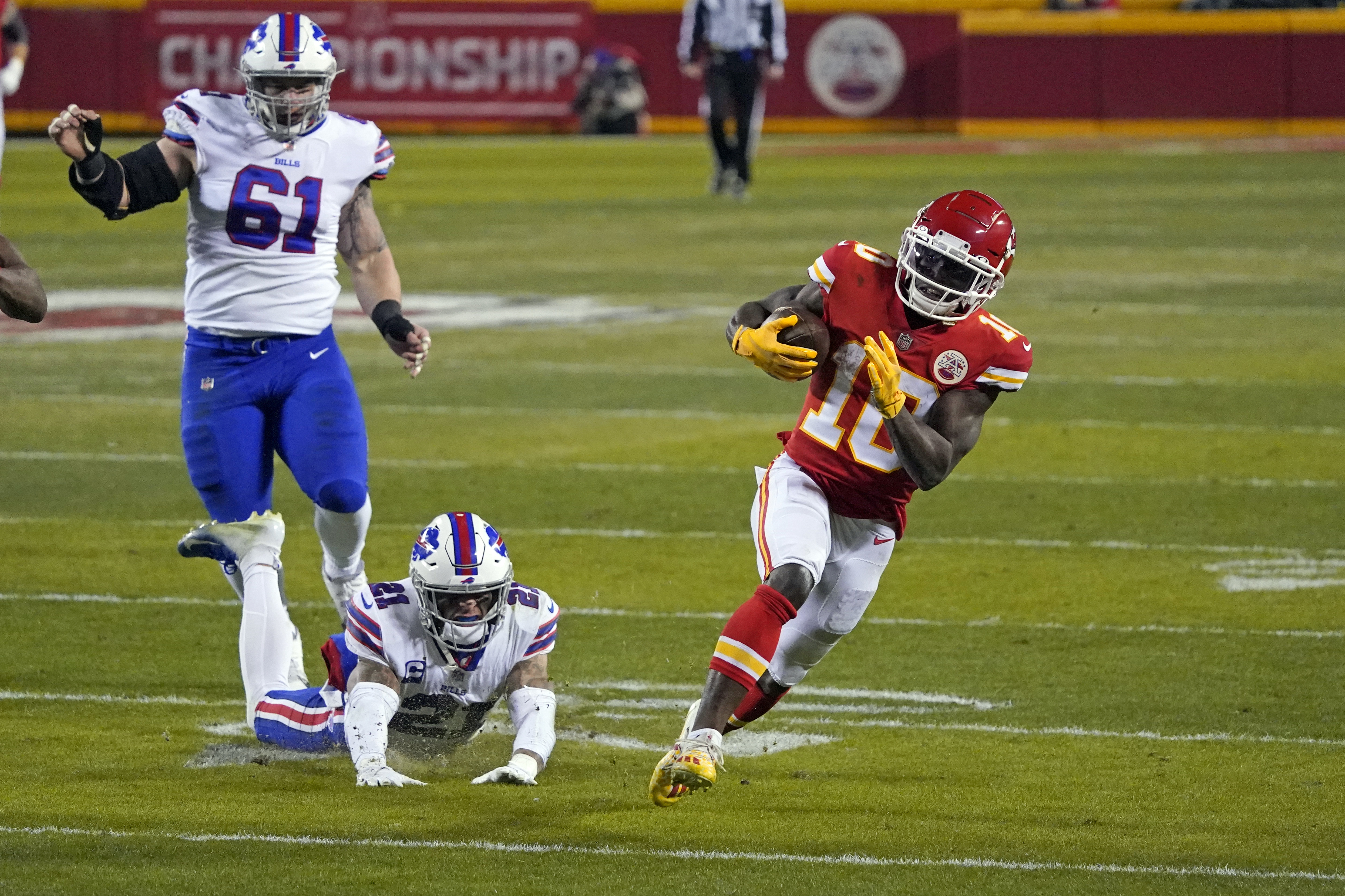 Tyreek Hill vs Bills predictions