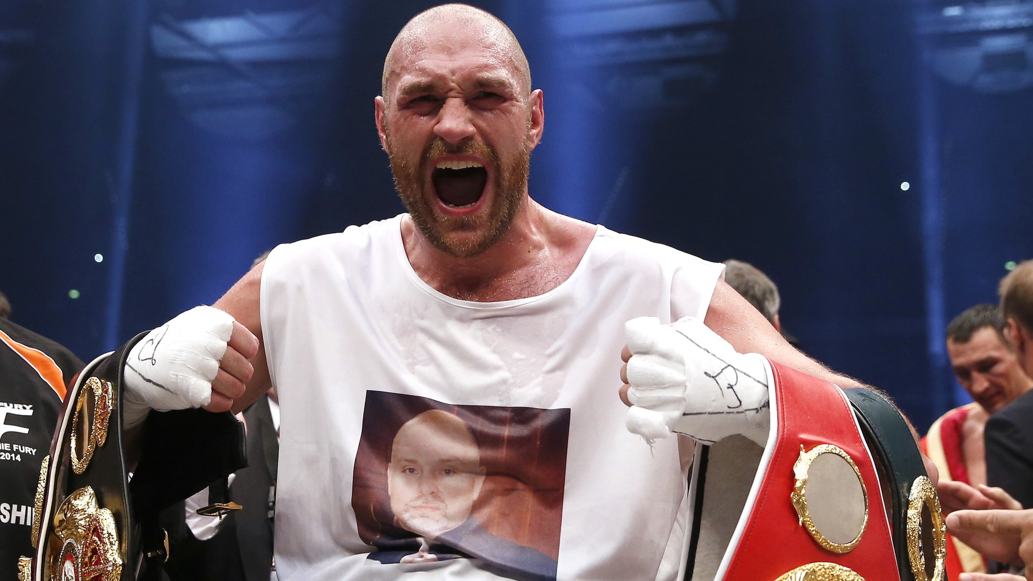 Tyson Fury boxing style.