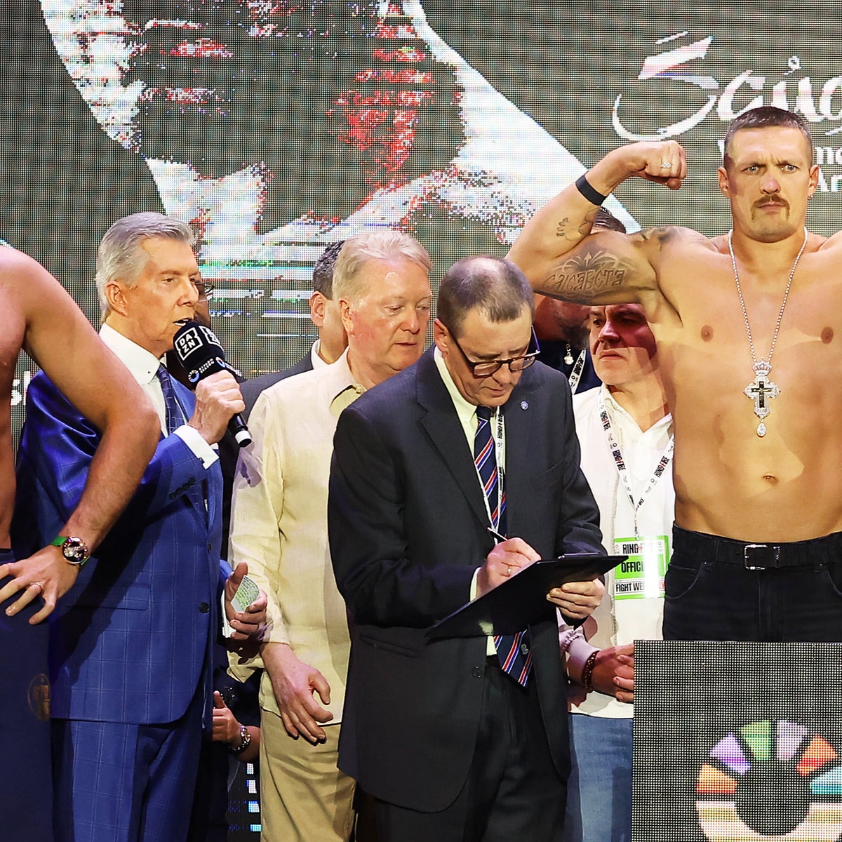 Tyson Fury height in cm