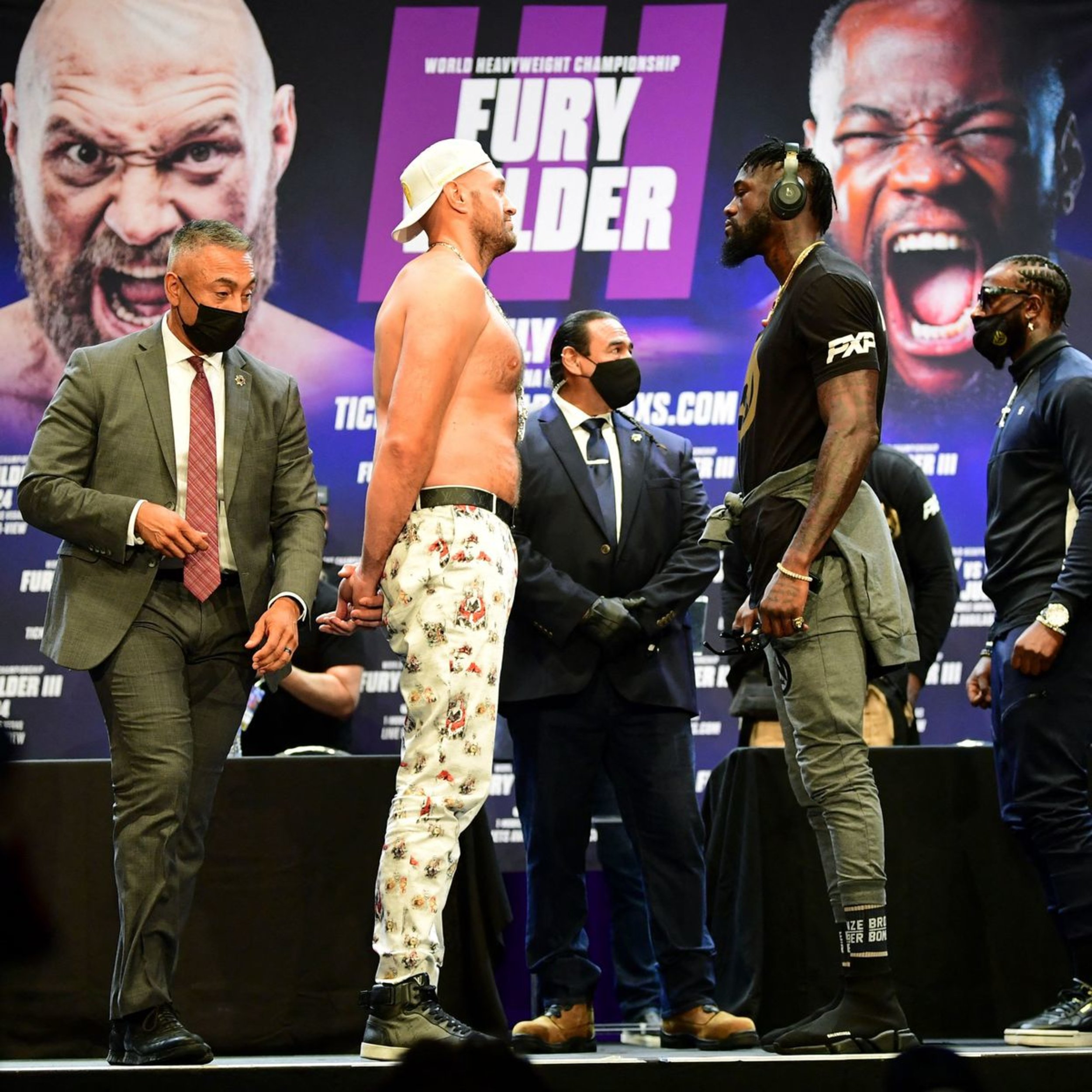 Tyson Fury measurement