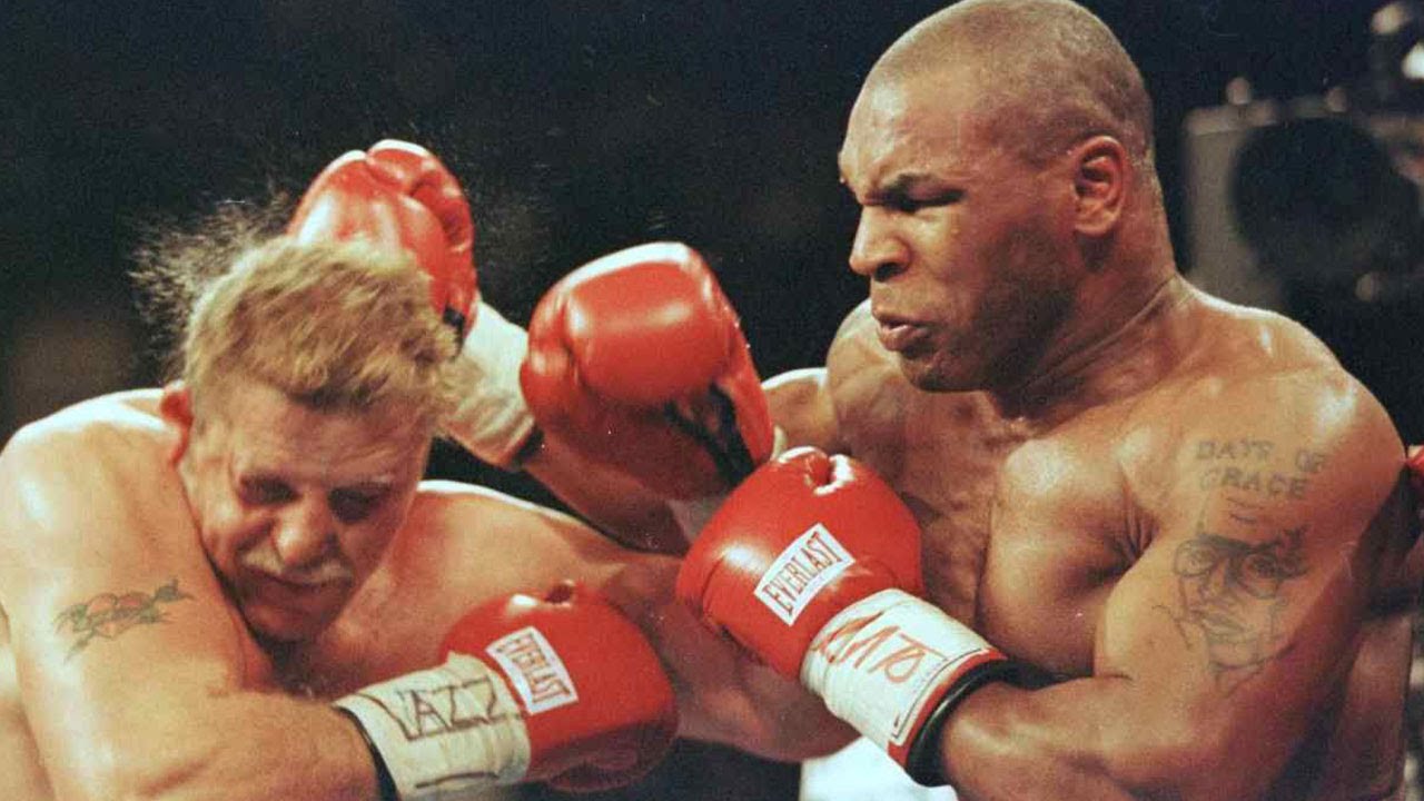 Tyson vs Botha fight history