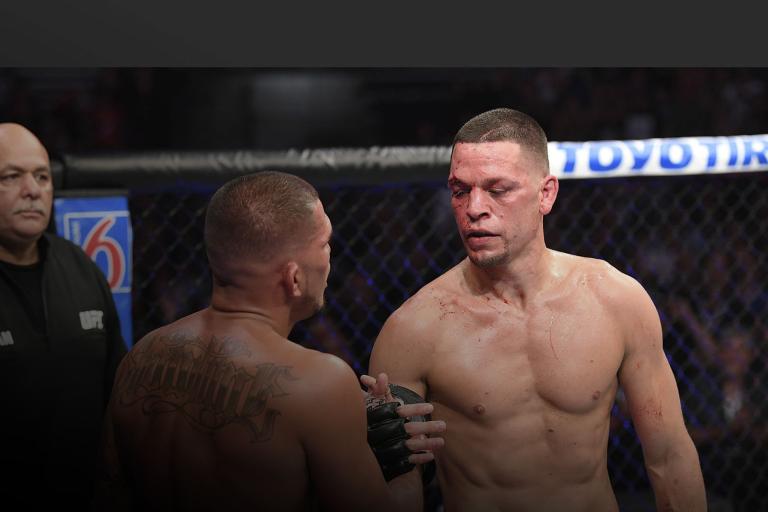 UFC 241 fighter interviews.