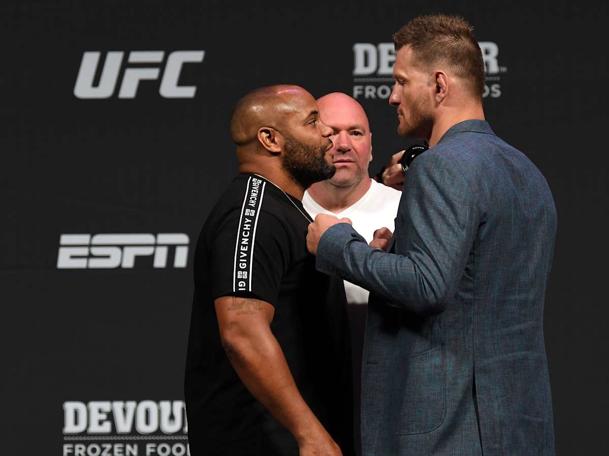 UFC 241 press conference