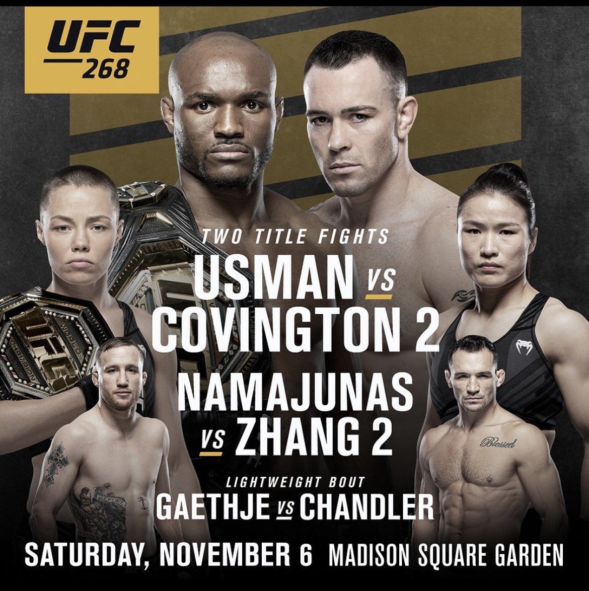 UFC 268 highlights