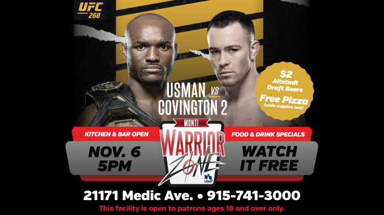 UFC 268 venue.