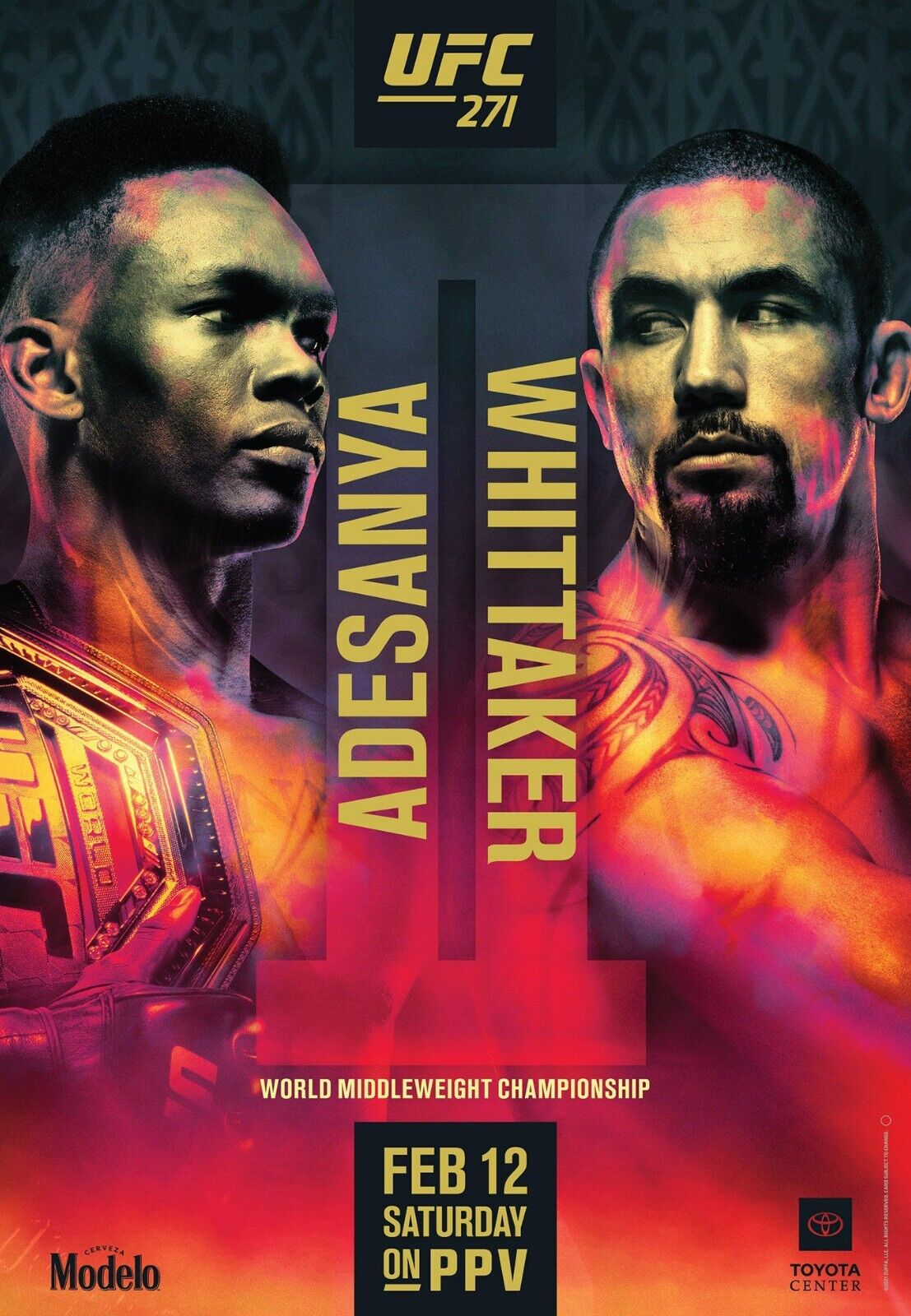 UFC 271 poster release