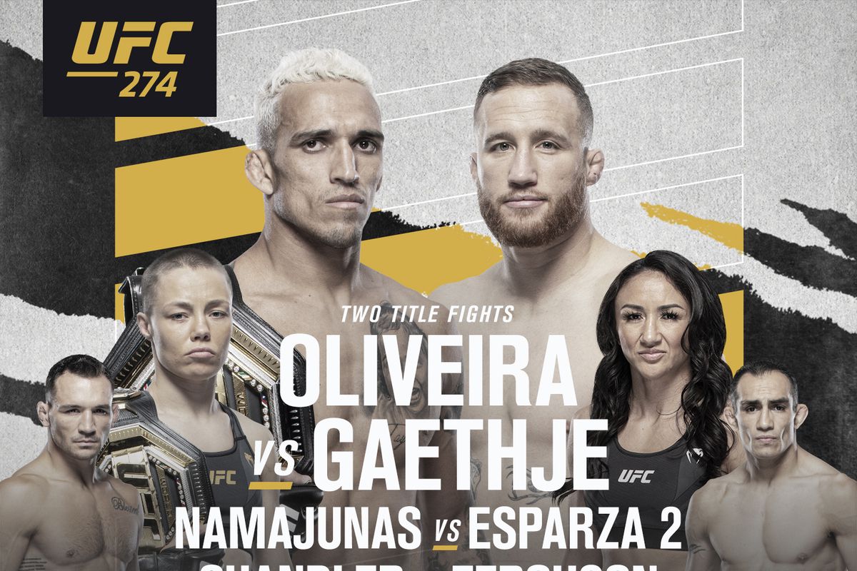 UFC 274 fights